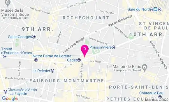 Localisation Serge Tartour