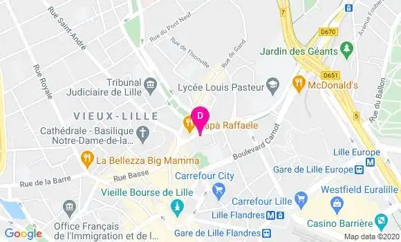 Localisation Frederic Gadenne