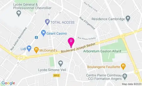 Localisation Jean Marc Regis