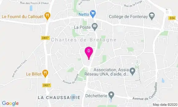 Localisation Laurent Boulzec