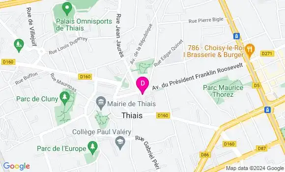 Localisation Solène Beunardeau