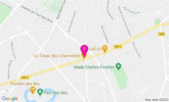 Localisation Jean Pierre Bouffannais