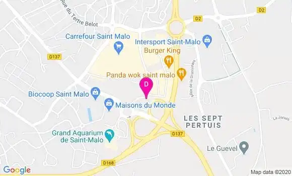 Localisation Isabelle Camus