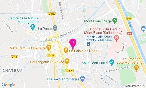 Localisation Alain Monteillard