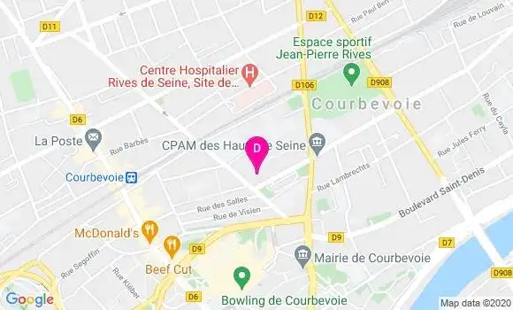 Localisation Delphine Burel