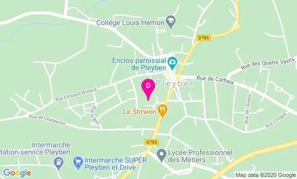 Localisation Herve Le Guen