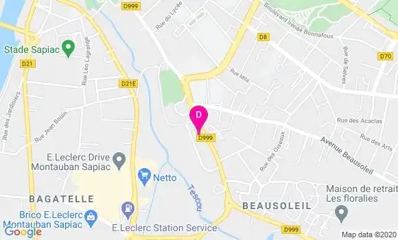 Localisation Vincent Portet
