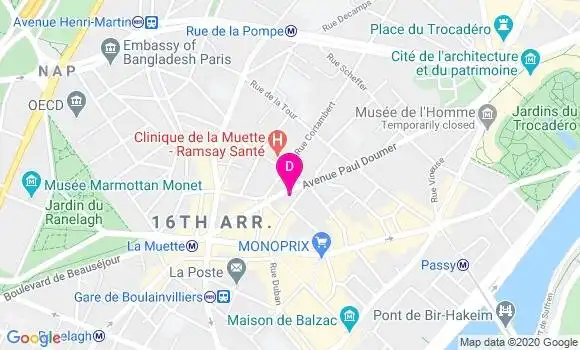 Localisation Nadine Assayag