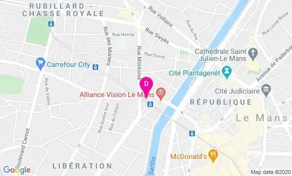 Localisation Xavier Devaux