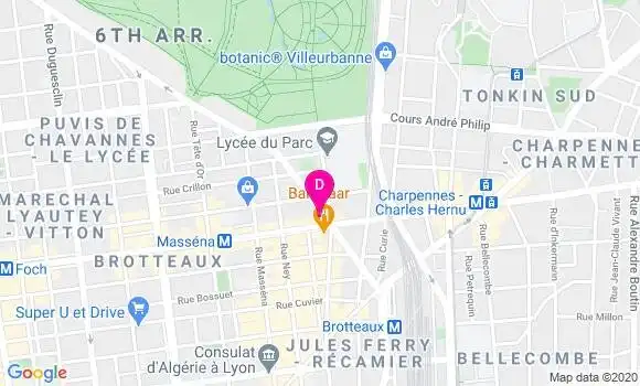 Localisation Amaury Bressand