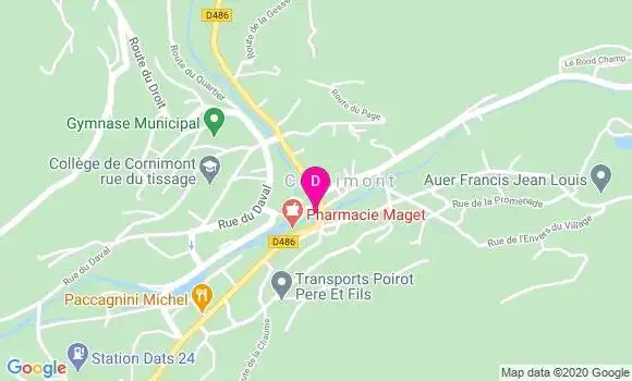 Localisation Marie Frederique Rodelet