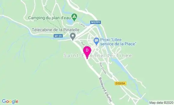 Localisation Anthony Falco