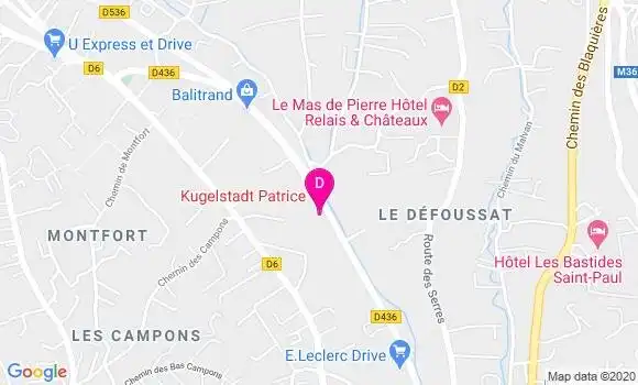 Localisation Philippe Bartel