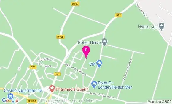 Localisation Olivier Delachaise