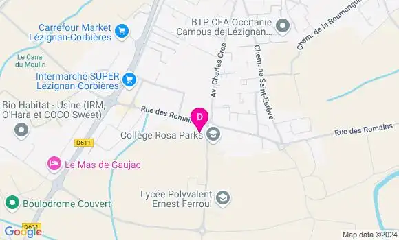 Localisation Damien Bluche