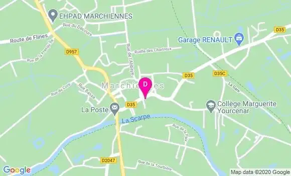 Localisation Emeline Deltombe