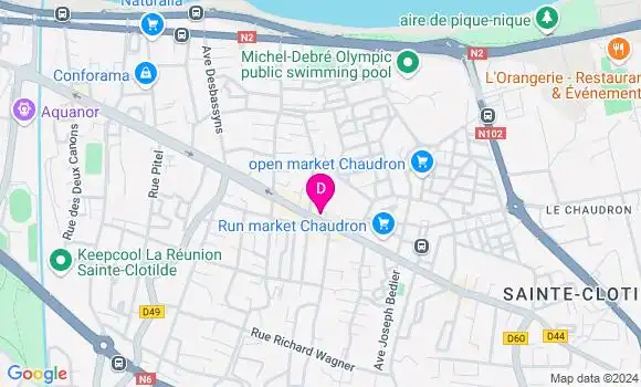 Localisation Audric Payet