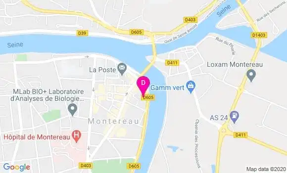 Localisation Karine Guez