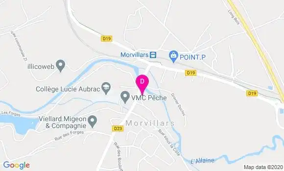 Localisation Catherine Thomas