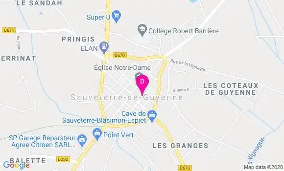 Localisation Yoann Lopez