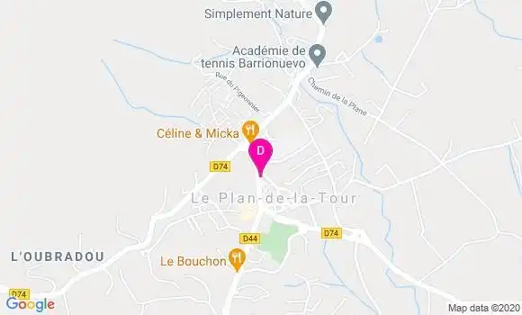 Localisation Hector Bourriot