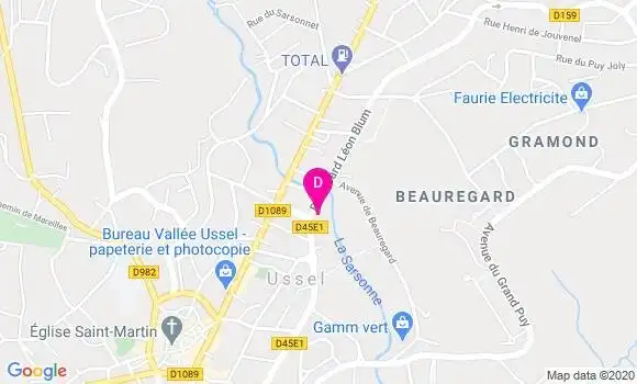 Localisation Olivia Magnaudeix Cadez