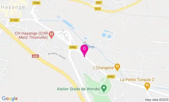 Localisation Xavier Walter