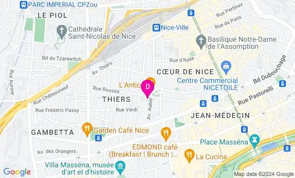 Localisation Yves Ponchet