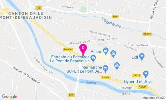 Localisation Marine Marguin
