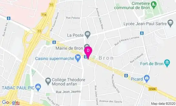Localisation Fanny Groubier
