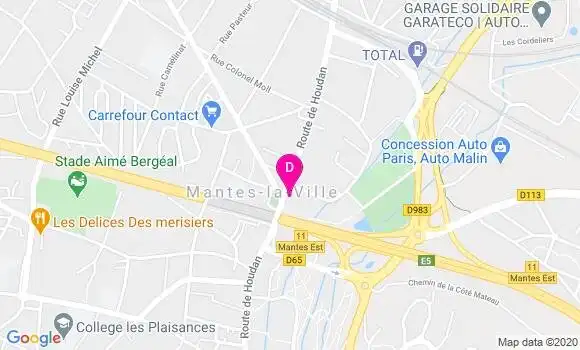 Localisation Bruno Huot De Neuvier