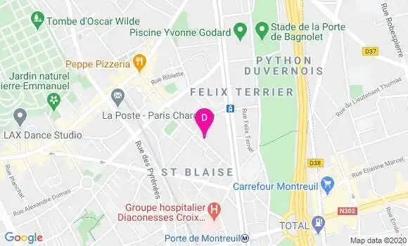 Localisation Corinne Bouhnik Battino