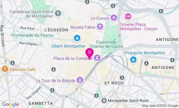 Localisation Benjamin Sayegh