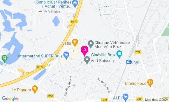 Localisation Elise Metivier