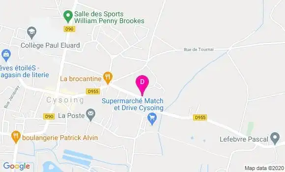 Localisation Maxence Davaine