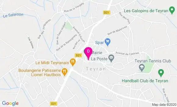 Localisation Christelle Chaize
