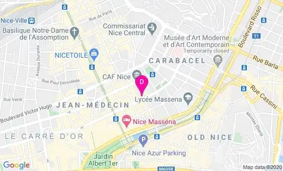 Localisation Marie Catherine Noble