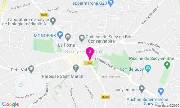Localisation Jany Charbit