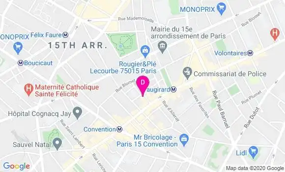 Localisation Nadine Mohelleb