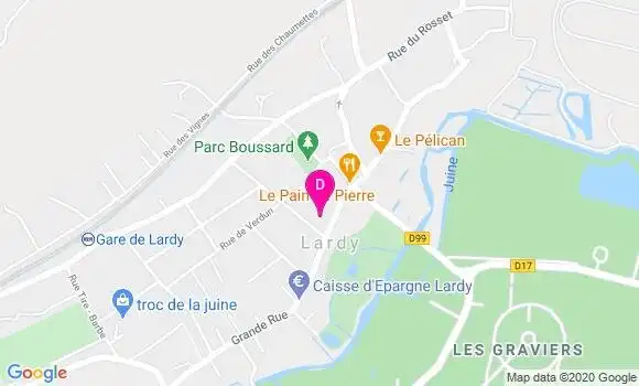 Localisation Guillaume Boudier