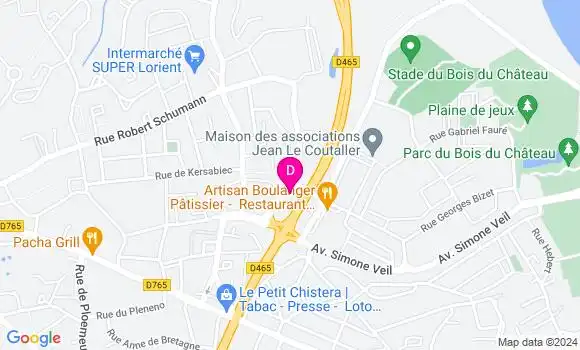 Localisation Bérangère Hamon