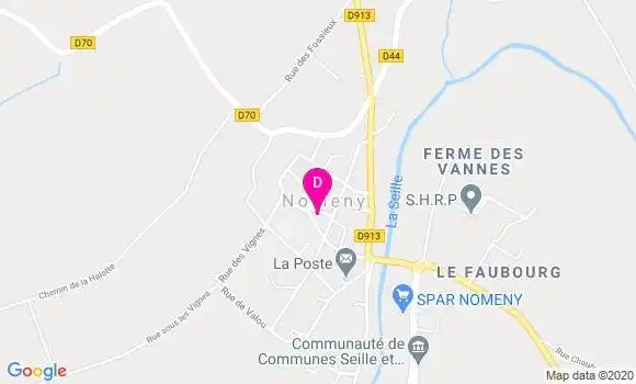 Localisation Marie Didelot L Huillier