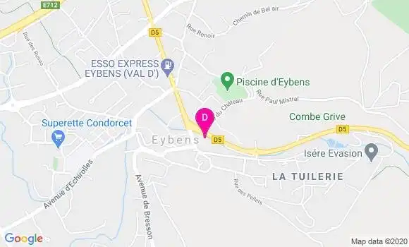 Localisation Francois Roux