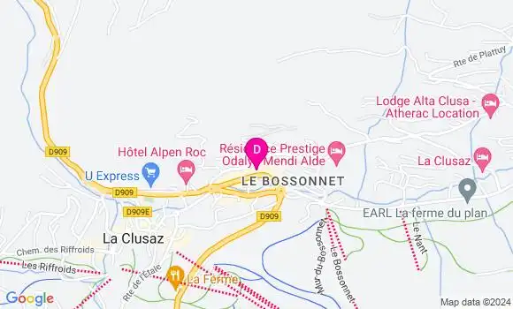 Localisation Lorraine Baudouin