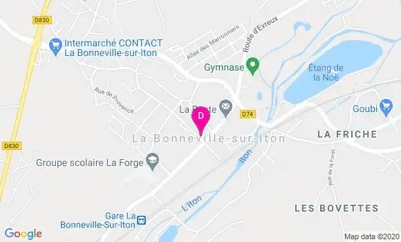 Localisation Bruno Gaillard
