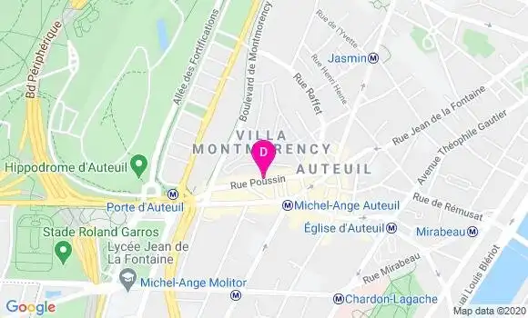 Localisation Muriel Sarfati Boujenah