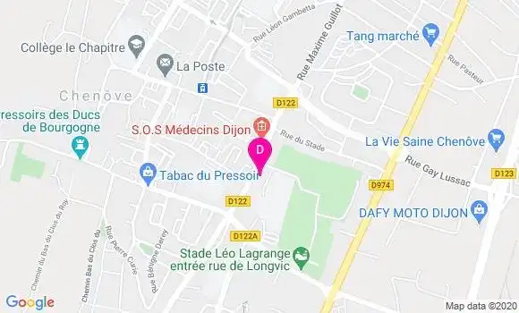 Localisation Franck Richemond