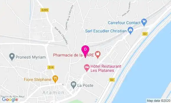 Localisation Caroline Revest