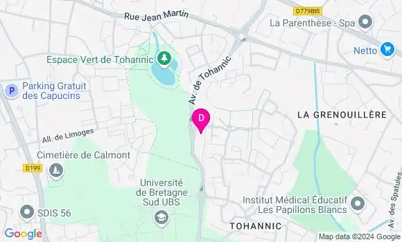 Localisation Nelly Fraisse