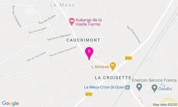 Localisation Pierre Charles Andry
